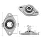 thumbnail image 2 of 6 PCS Cojinete Cojinete de aleación de zinc y acero 8 mm KFL08 Cojinete con brida autoalineable Cojinete de bloque de almohada antioxidante para locomotora Aeroespacial Mecánico Coche Metalurgia Zhivalor WLJ-4829, 2 of 5