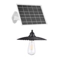thumbnail image 1 of Lámpara colgante solar para cobertizo, con cable y control remoto, ideal para exteriores, patio, gallinero y granero., 1 of 8