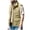 Khaki, variant on Vest for Men Cargo Tank Tops Sleeveless Zip Jacket Plus Size Oversized Top Outdoor Emergency Work Waistcoat with Multi Pocket Stand Collar Vests 2026 Summer Stylish Jackets