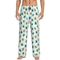 thumbnail image 2 of Picia Cute Turtle Mens Soft Woven Cotton Elastic Waistband Sleep Pajama Pant Lounge Sleep Pant With Pockets And Drawstring-Medium, 2 of 9