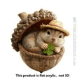 thumbnail image 1 of Adorno Navideño de Animales Del Bosque de 10 Cm | Colgante Acrílico para Árbol de Navidad | Decoración Caprichosa de Animales Del Bosque | Ideal para Árboles, Coronas, Centros de Mesa y Regalos, 1 of 6