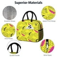 thumbnail image 4 of Lunch Bag Lunch Box for Women Reusable Insulated Lunch Bags,Water-Resistant Sushi Print Cooler Lunch Tote Bag, Large Capacity for Work Travel Picnic, 4 of 6