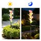 thumbnail image 5 of Artificial Callas Solar Garden Stake Lights Multicolor Changing Outdoor Lawns Flower Landscapes Decorative Pathways Lamp, 5 of 6
