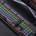 thumbnail image 4 of Teclado Mecánico Para Juegos Punk Redondo Retro Retroiluminado Teclado Usb Con Cable Para Pc Portátil Moyic EL014187-01, 4 of 4