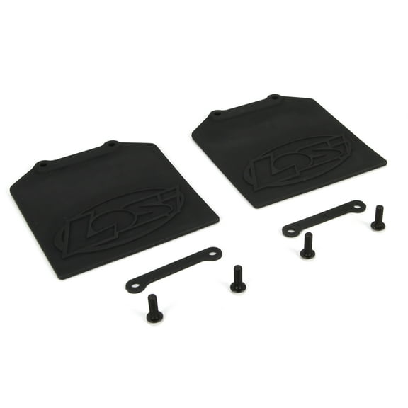 Losi Mud Flap & Retainer Set 2 5IVE-T LOSB2581 Gas Car/Truck Replacement Parts