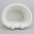 thumbnail image 5 of 1Set Rattan Wicker Bicycle Front Basket+Bell++Stickers Adjustable Handwoven Adult Bike Handlebar Accessories, 5 of 5