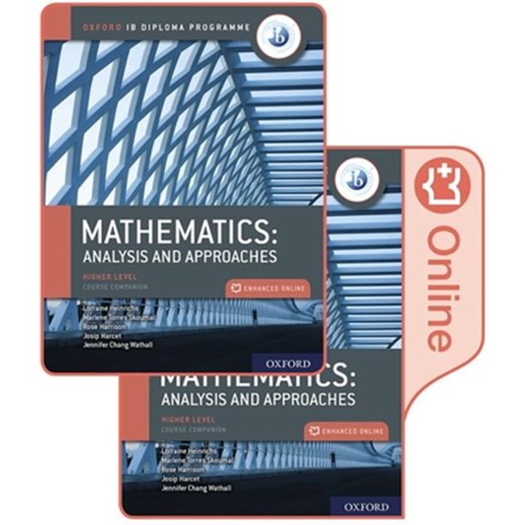 Pre-Owned Oxford IB Diploma Programme IB Mathematics: analysis and approaches, Higher Level, Print and Enhanced Online Course Book Pack, 9780198427162, 0198427166, Paperback,