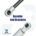 thumbnail image 4 of Unique Bargains 2pcs 8inch 150N/33Lbs Universal Gas Struts Shocks Silver Tone for Car Truck RV Boat, 4 of 7