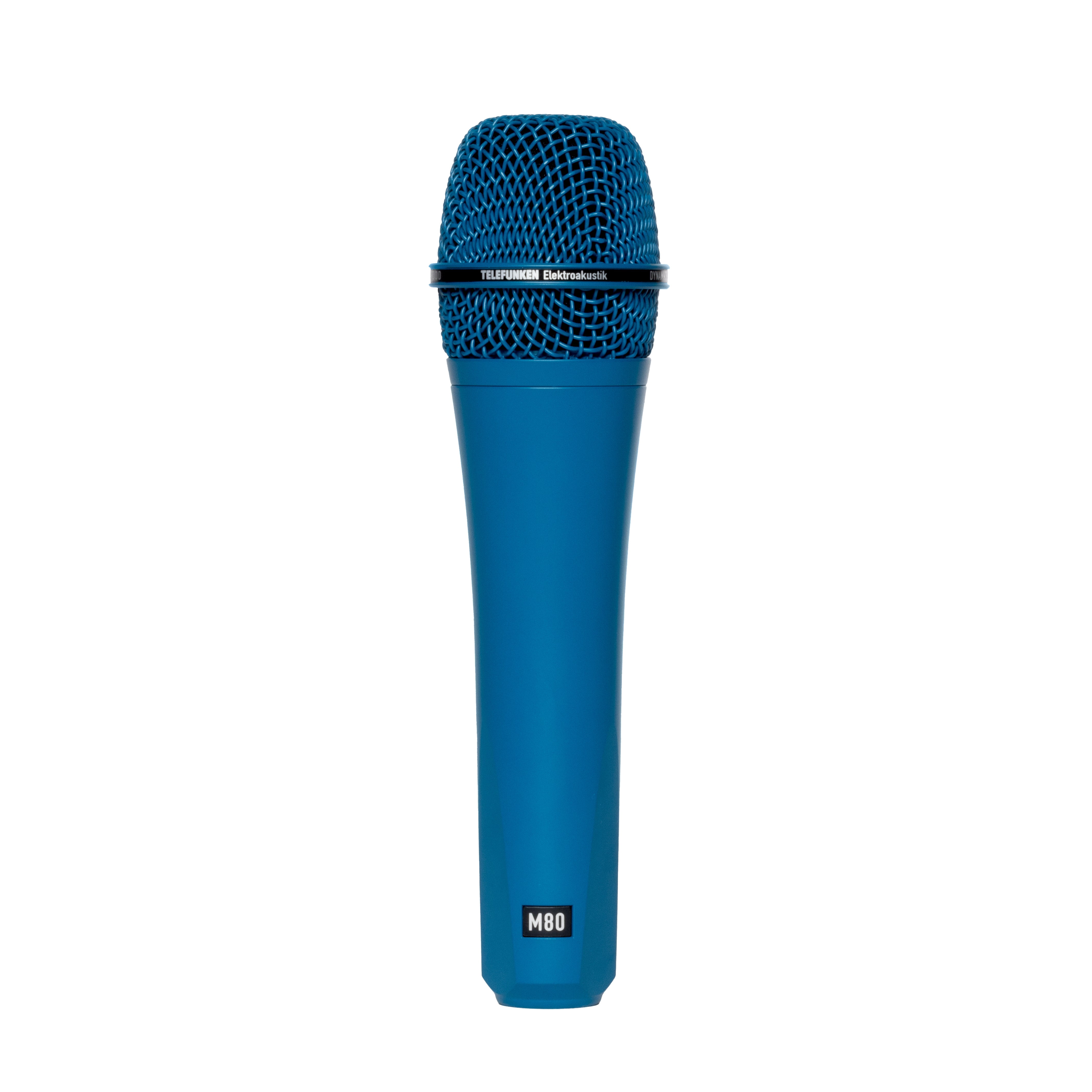 Telefunken USA Custom Shop M80 Dynamic Handheld Microphone Blue