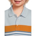thumbnail image 4 of Wrangler Toddler Boys’ Long Sleeve Polo Shirt, Size 2T-5T, 4 of 5