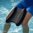 thumbnail image 5 of Hydrodynamic Swim Kickboard and Pull Buoy Training Aid Set 17 Inch Lightweight Board with Hand Slots for Pool Drills Beach Sessions Swimming Gear Beginners Black, 5 of 8