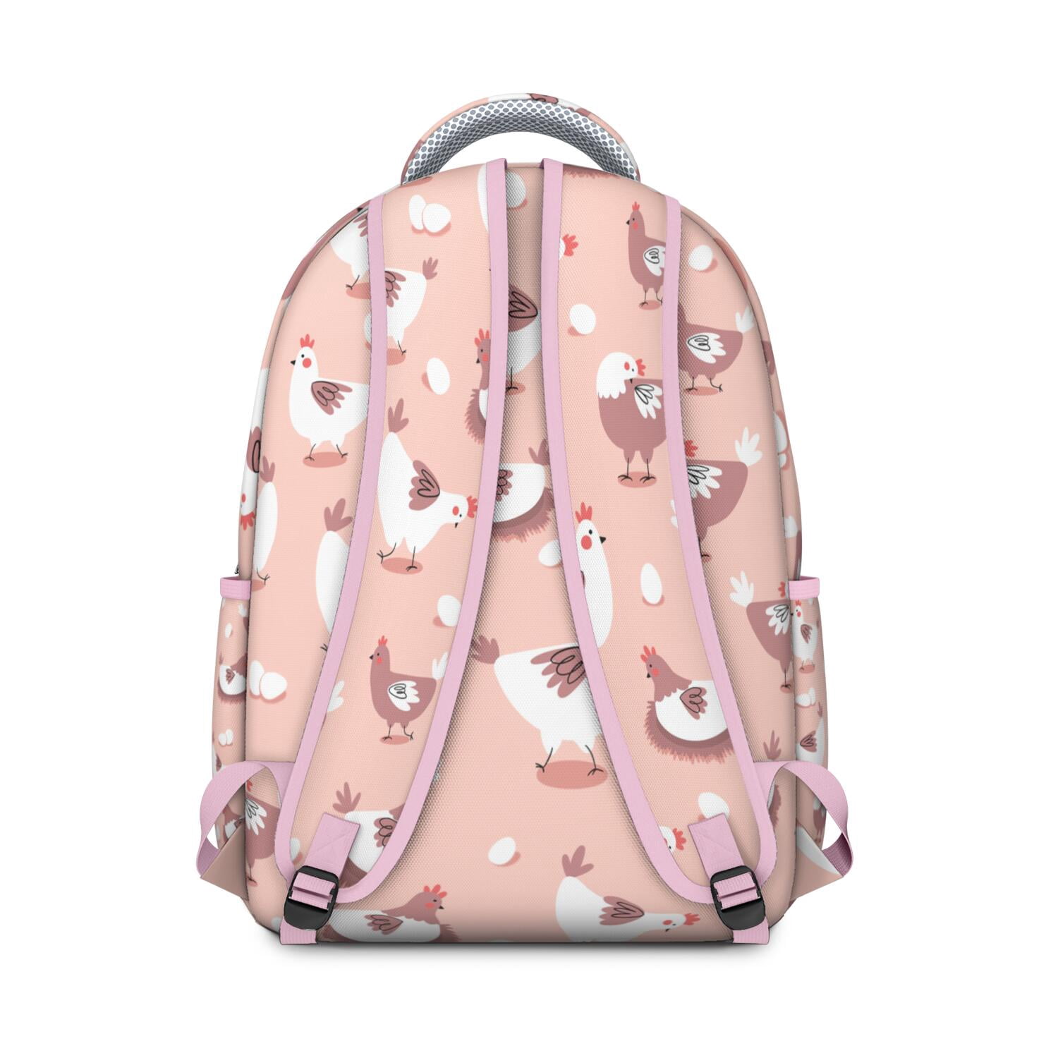 Cute Farmhouse Chicken Backpack for Student Cartoon Egg Chick Hen