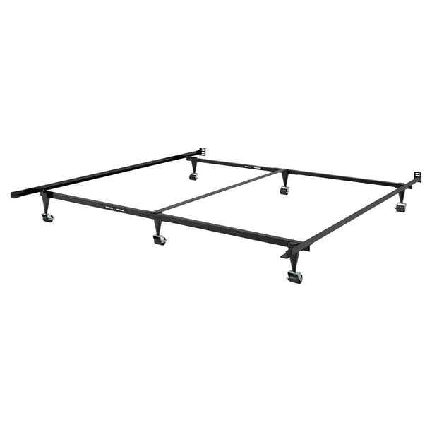 Adjustable Queen Or King Metal Bed, Can You Add A Headboard To Metal Frame