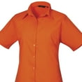 thumbnail image 2 of Premier Short Sleeve Poplin Blouse / Plain Work Shirt, 2 of 3