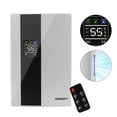 thumbnail image 3 of Remote Intelligent Dehumidifier With 2.2L/0.58 Gallons Water Tank For Home And Basement Quiet Moisture Remove Auto Continuous Drainage Purify Air Dryer Machine, 3 of 11