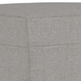 thumbnail image 3 of vidaXL Bench Light Grey 100x35x41 cm Fabric, 3 of 4