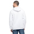 thumbnail image 2 of Men's Chenille Patched Savage Tiger Fleece Pullover Hoodie JK5025 - White - Small, 2 of 5