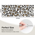 thumbnail image 5 of Black and Yellow Of Leopard Print Kitchen Rug Mat,Kitchen Runner Rugs Non Skid Washable,Decorative Kitchen Floor Mats for Kitchen,Sink,Laundry,17"X47", 5 of 5
