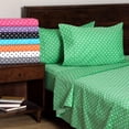 thumbnail image 2 of Superior  600 Thread Count Deep Pocket Polka Dot Cotton Blend Sheet Set, 2 of 5