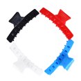 thumbnail image 4 of 12 Pinzas Para El Pelo, Color Negro, , Azul Y Rojo, Accesorios De Peluquería, Herramientas Ideales Para Seccionar Mientras Coloreas, Cortas Y Peinas, 4 of 7