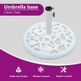 thumbnail image 4 of vidaXL Umbrella Weighted Base Patio Parasol Stand for Poles of 1.4"/1.5"/1.9", 4 of 9