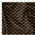 thumbnail image 4 of Soimoi Brown Viscose Chiffon Fabric Bow & Dots Fabric Prints By Yard 42 Inch Wide, 4 of 5