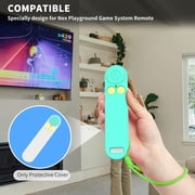 Silicone Case with Lanyard for Nex Playground Remote – Shockproof Anti-Slip, Green