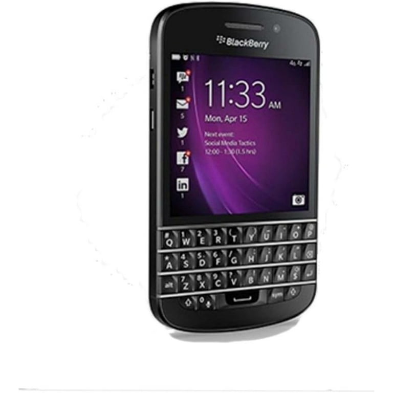Restored Blackberry Q10 SQN100-1 16GB 4G LTE Unlocked GSM Dual