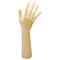 thumbnail image 1 of Xingzhi Mannequin Hand Jewelry Display Holder Support Hand Shop Chain for Model Yellow Skin Color 25.5cm 1Set, 1 of 6