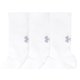 thumbnail image 4 of Calcetines Under Armour UA Cotton para hombre, tipo crew, 6 pares, blancos, 4 of 4