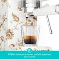 thumbnail image 4 of CASABREWS CM5418 ENAMEL Espresso Machine, 20-Bar Coffee Maker with Retro Vintage Design, PID Temperature Control, Pressure Gauge, Pre-Infusion & Steam Wand for Cappuccino and Latte, 4 of 8