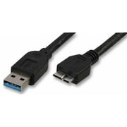 AKASA - USB 3.0 A Male to Micro B Male Lead, 1m Black