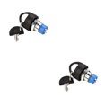 thumbnail image 1 of Transemion Metal Ignition Switch With 2 Keys Scooter Spare Start Part Mobility Scooters Part Fit for Pride Mobility Scooter 2Set, 1 of 6
