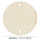 thumbnail image 2 of 1 juego de decoraciones de recortes de madera Adorno para el hogar Rebanadas de madera Decoraciones colgantes, 2 of 6