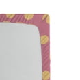 thumbnail image 2 of Ambesonne Polka Dots Fitted Sheet, Retro Modern Rounds, Twin XL Size, Salmon and Pink, 2 of 2
