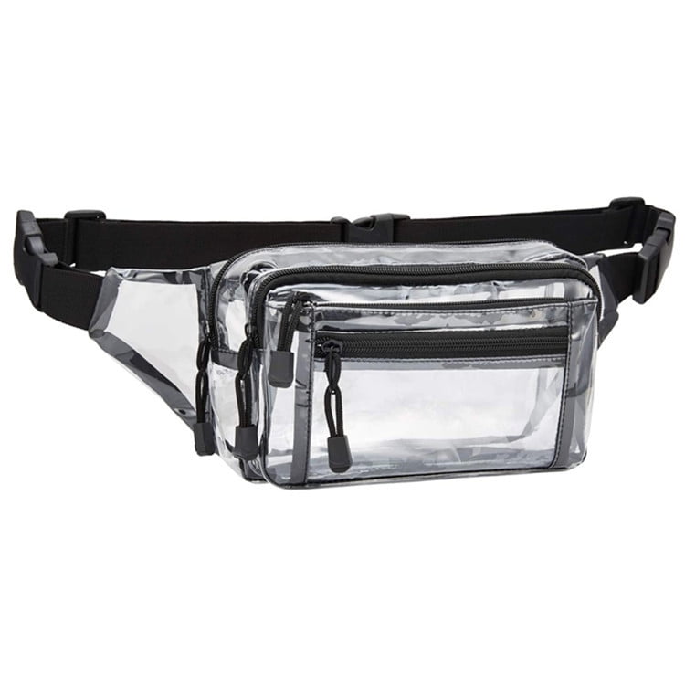 Clear fanny pack, waterproof clear fanny pack Stadium Approved Clear