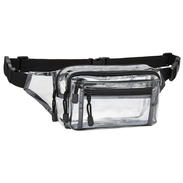 Clear fanny pack, waterproof clear fanny pack Stadium Approved Clear