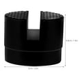 thumbnail image 2 of EXHUMKY Jack Support Rubber Pad 1Pack for Car Jacks Shock Absorbing Anti Slip Black Block, 2 of 8