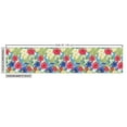 thumbnail image 2 of Ambesonne Floral Fabric by the Yard Upholstery, Poppy Flowers and Daffodils, 10 Yards, Multicolor, 2 of 4