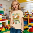 thumbnail image 2 of Shadoumai 100 Days of School Shirt Kids：Happy 100 Day Shirts Boys Girls School-Day Tshirts Cute Graphic Tee Tops 4-12y, 2 of 4