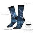 thumbnail image 4 of Rocae Heart Axolotl for Adult Socks Casual Athletic Stretchy Loose Socks for Women Men Non-Slip Middle Tube Socks, 4 of 6