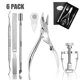 thumbnail image 1 of Kit de herramientas para uñas encarnadas de 6 piezas, herramienta de tratamiento de uñas encarnadas de primera calidad, cortaúñas encarnadas TUNC Sencillez, 1 of 5