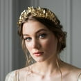 thumbnail image 6 of SPRING PARK Fashion Women Leaves Crown Headband Halo Crown Headwear Headband, 6 of 8