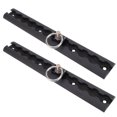thumbnail image 1 of L De Amarre De Pista, Incluye 2 Paquetes De 12 Pulgadas De Aluminio L De Pista L De Pista L Pista De Unión Y 4 Anillos Redondos, De Atar De Remolque Para Remolques Cerrados,, 1 of 7