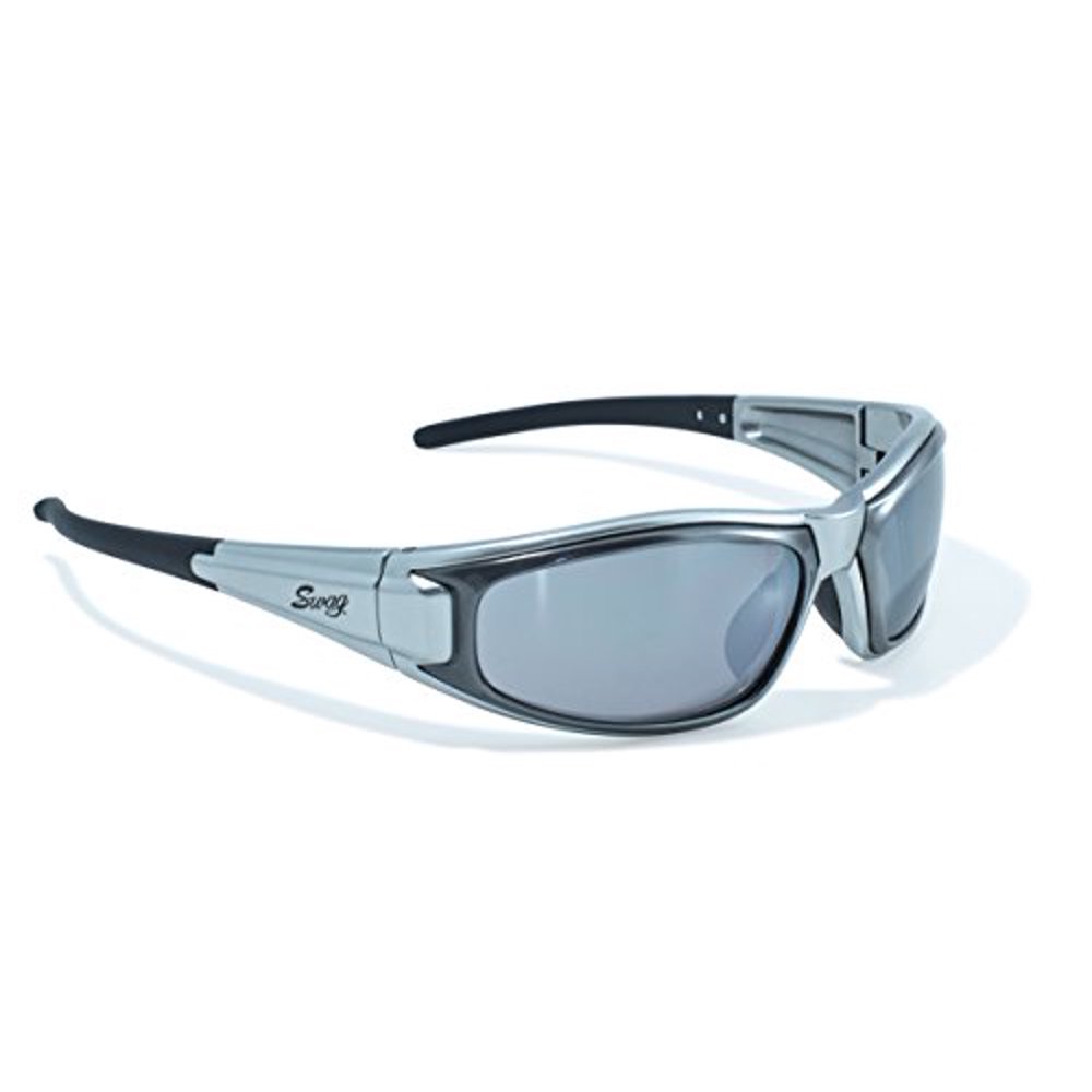 Swag Swag Sunglasses Boardz Series, Flash Mirror Lens, Silver Frames