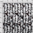 thumbnail image 2 of oneOone Cotton Cambric White Fabric Flower Artistic Craft Projects Decor Fabric Printed By The Yard 56 Inch Wide, 2 of 4
