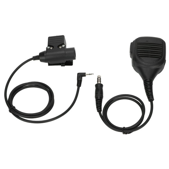 Shoulder Speaker Mic,7.1mm Shoulder Microphone Walkie Walkie Talkies Microphone Two Way Radio Speaker Mic Professionally Tested