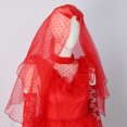 thumbnail image 3 of Lydia Deetz Costume with Veil and Gloves for Women, Halloween Cosplay Dress, SIZE S-XXXL, 3 of 8