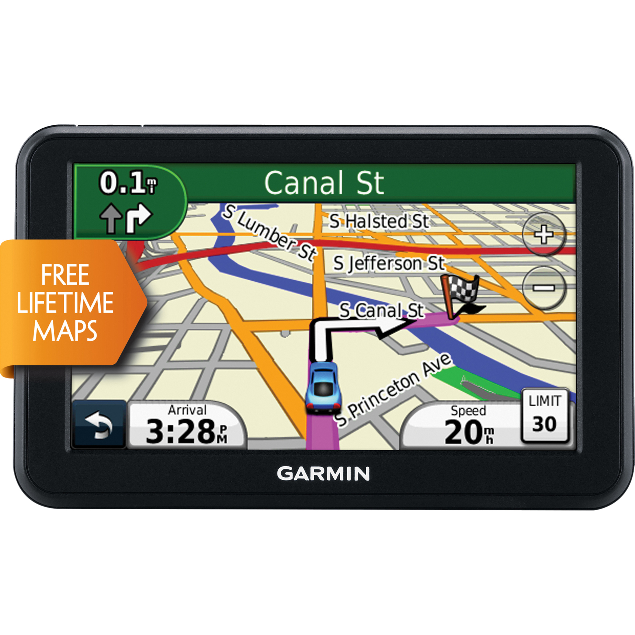 Garmin nüvi 50LM Automobile Portable GPS Navigator - image 3 of 3