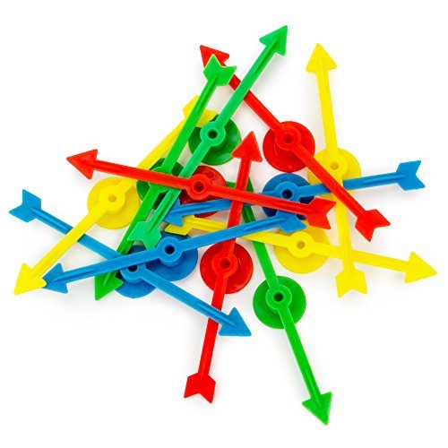 Paquete de 12 Spinners Brybelly Juego de Flechas 4 Colores